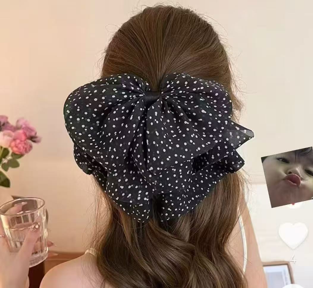 Travel Accessories Aesthetic - 2026 Nieuwe Zwarte Polka Dot Grote