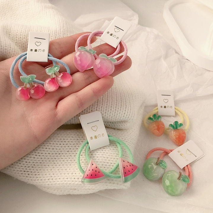Travel Accessories Aesthetic - Kinderen wortel haarbanden 5-paar antislip elastische