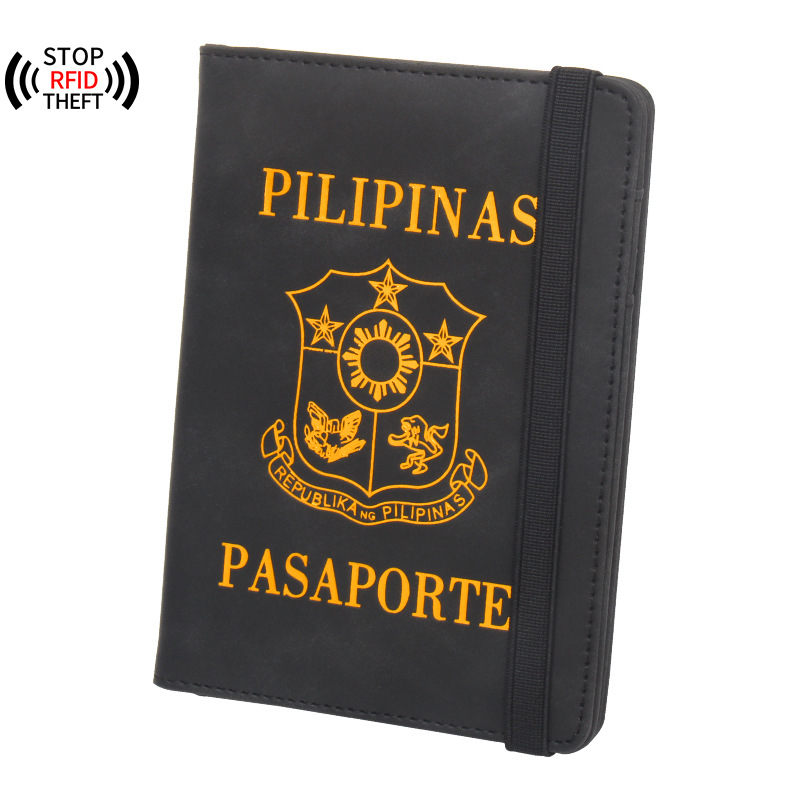 Travel Accessories Wallet - Filippijnen Paspoorthoes Rfid Reisportemonnee Creditsim-Kaarthouder Pilipinas