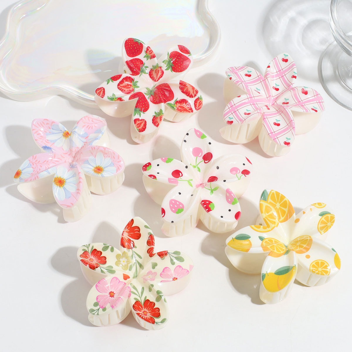 Travel Accessories Aesthetic - 3 stks Leuke Mode Kleurrijke Fruit