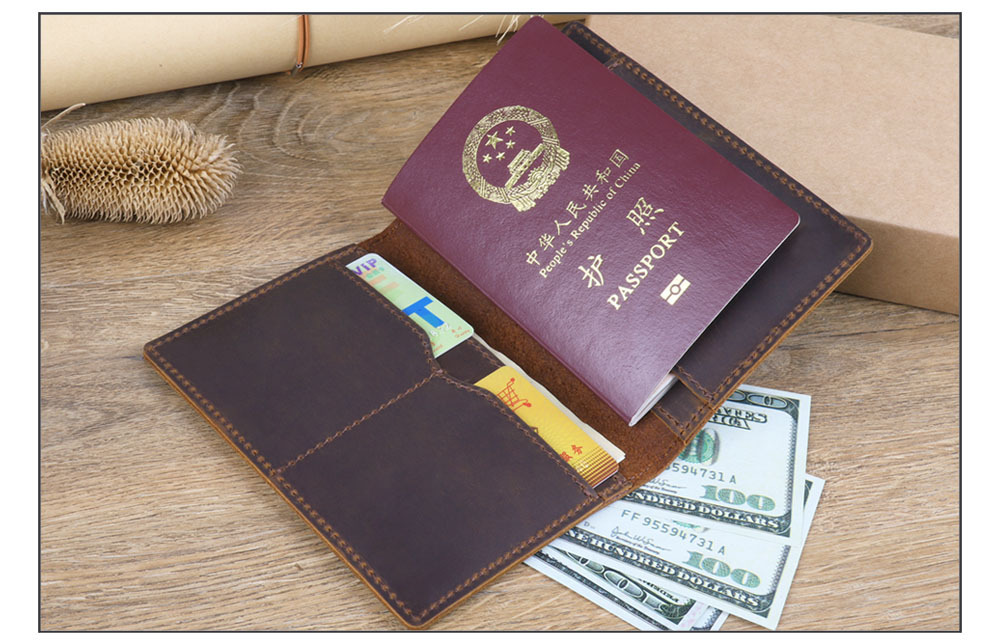 Crazy Horse Lederen Paspoort C - Travel Accessories Wallet recensie en prijs