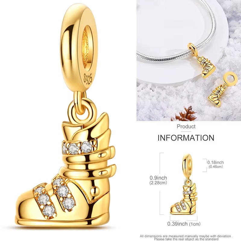 925 Sterling zilveren bedelkra - Travel Accessories Jewelry recensie en prijs