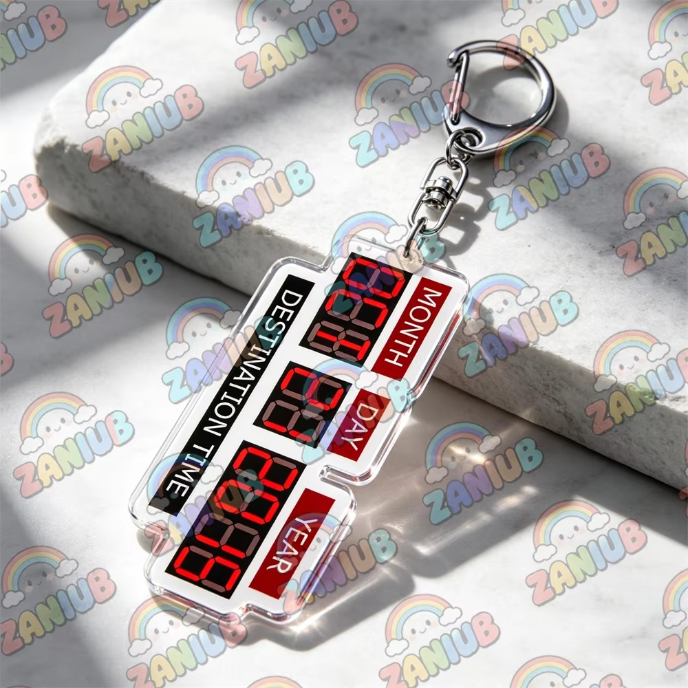 Retro tijdreis Delorean Flux C - Travel Accessories Jewelry recensie en prijs