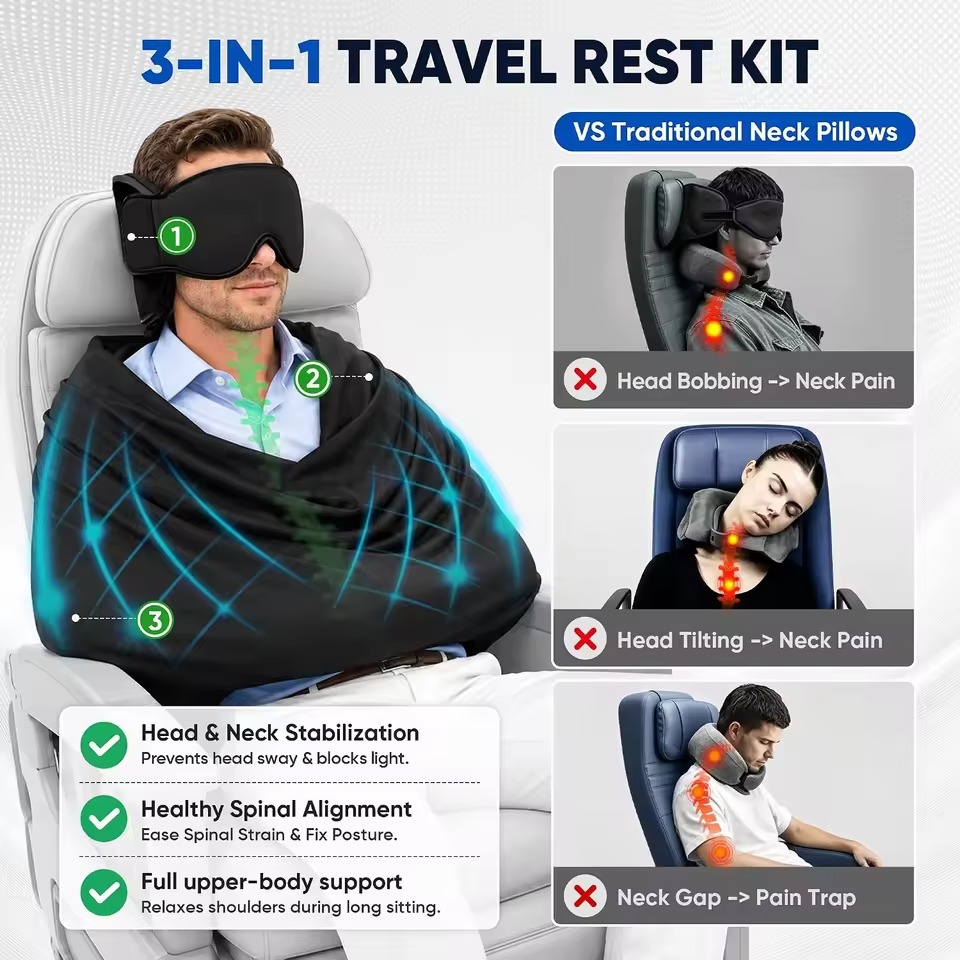 3-in-1 autostoelondersteuning  - Travel Accessories Long Flight recensie en prijs