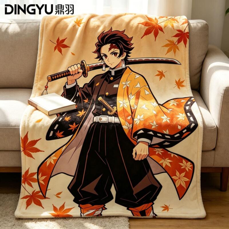 Anime Demon Slayer Flanellen d - Travel Accessories As Gifts recensie en prijs